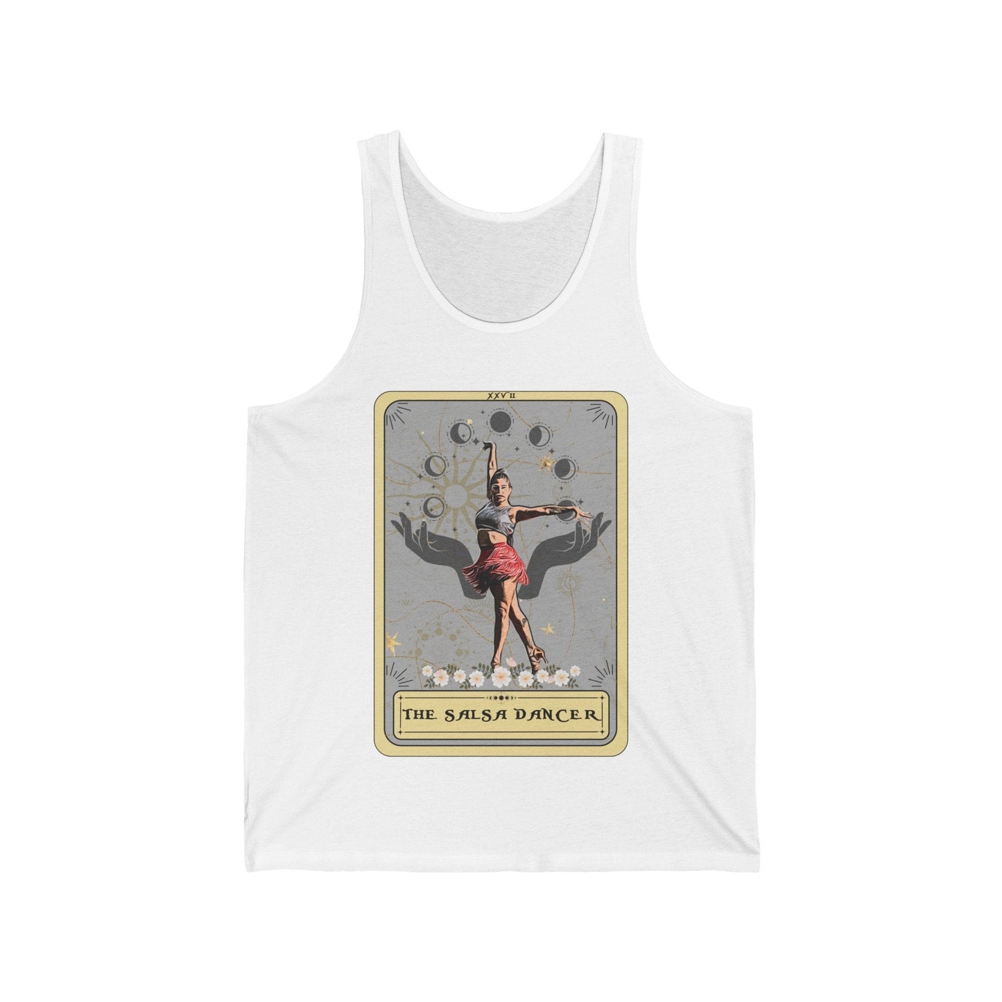 The Salsa Dancer Tarot Card Tank Top, Salsa Dancing