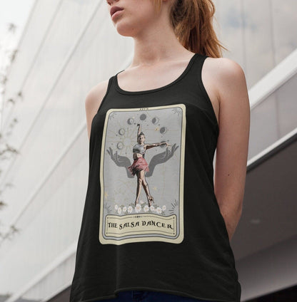 The Salsa Dancer Tarot Card Tank Top, Salsa Dancing