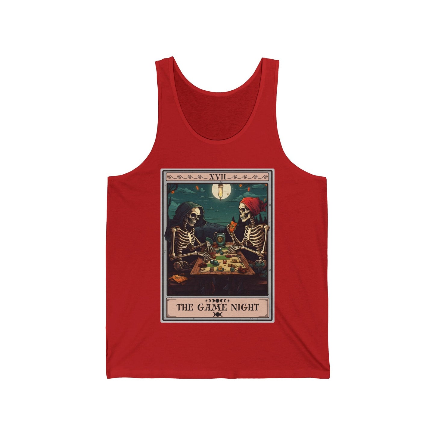 The Game Night Tarot Card Tank Top