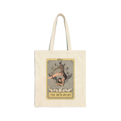 The Aerialist Tarot Card Tote Bag,  15" x 16" Hoop Aerialist