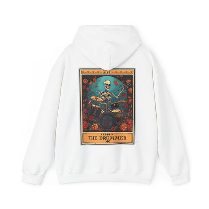 The Drummer Tarot Card Hoodie, Drum Player