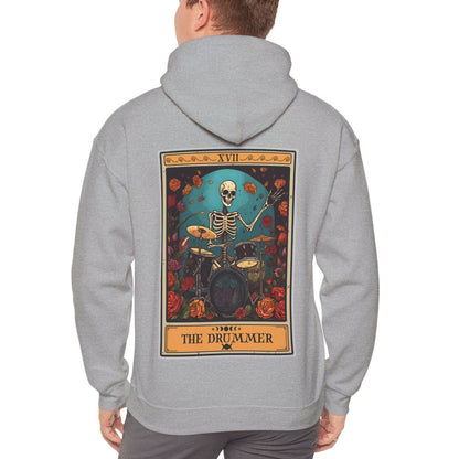 The Drummer Tarot Card Hoodie, Drum Player