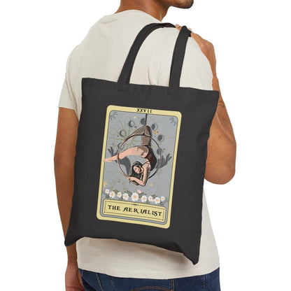 The Aerialist Tarot Card Tote Bag,  15" x 16" Hoop Aerialist