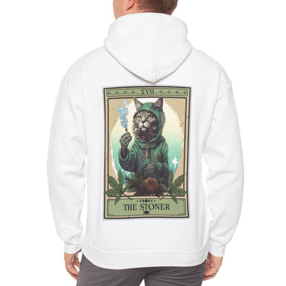 Cat The Stoner Tarot Card Hoodie