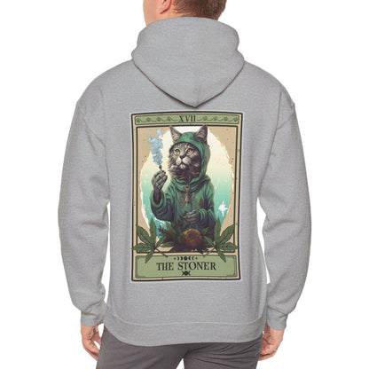 Cat The Stoner Tarot Card Hoodie