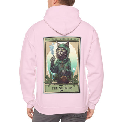 Cat The Stoner Tarot Card Hoodie