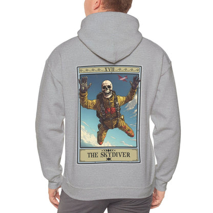 The Skydiver Tarot Card Hoodie, Sky Diving