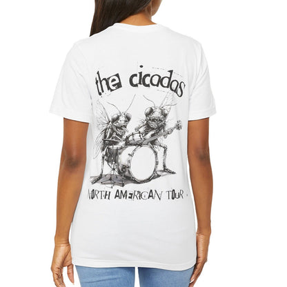 The Cicadas North American Tour BACK PRINT Cicada Shirt