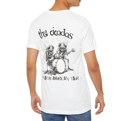 The Cicadas North American Tour BACK PRINT Cicada Shirt