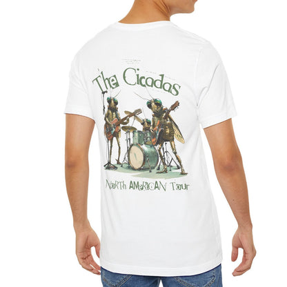 The Cicadas North American Tour BACK PRINT Cicada Shirt