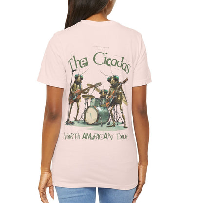 The Cicadas North American Tour BACK PRINT Cicada Shirt