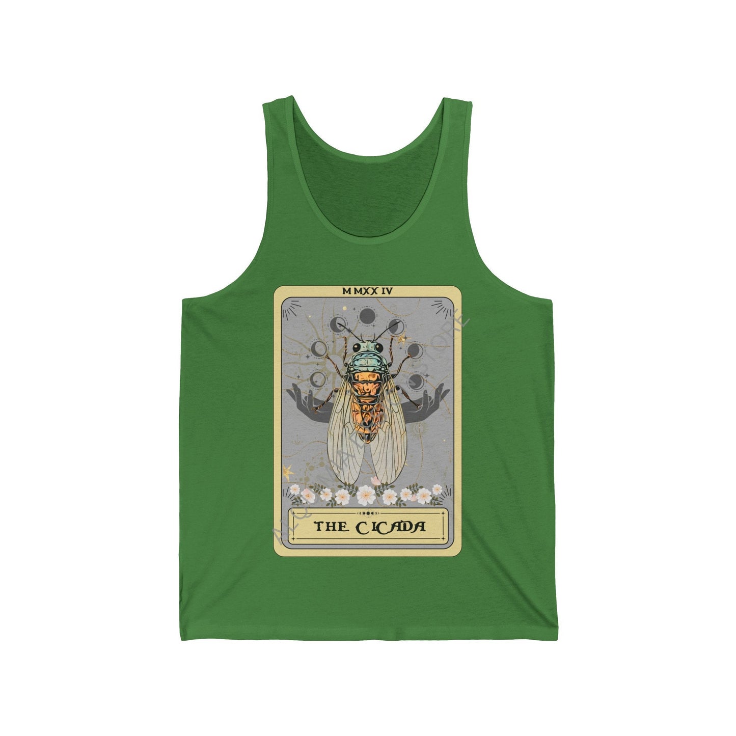 The Cicada Tarot Card Tank Top