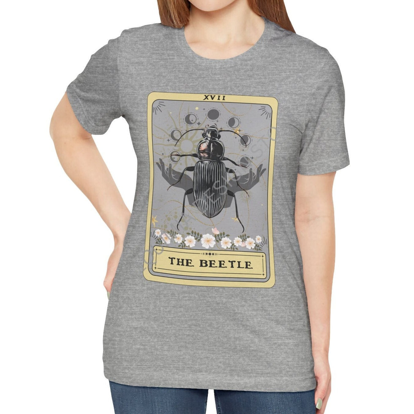 The Beetle Tarot Card Shirt, Bug Insect