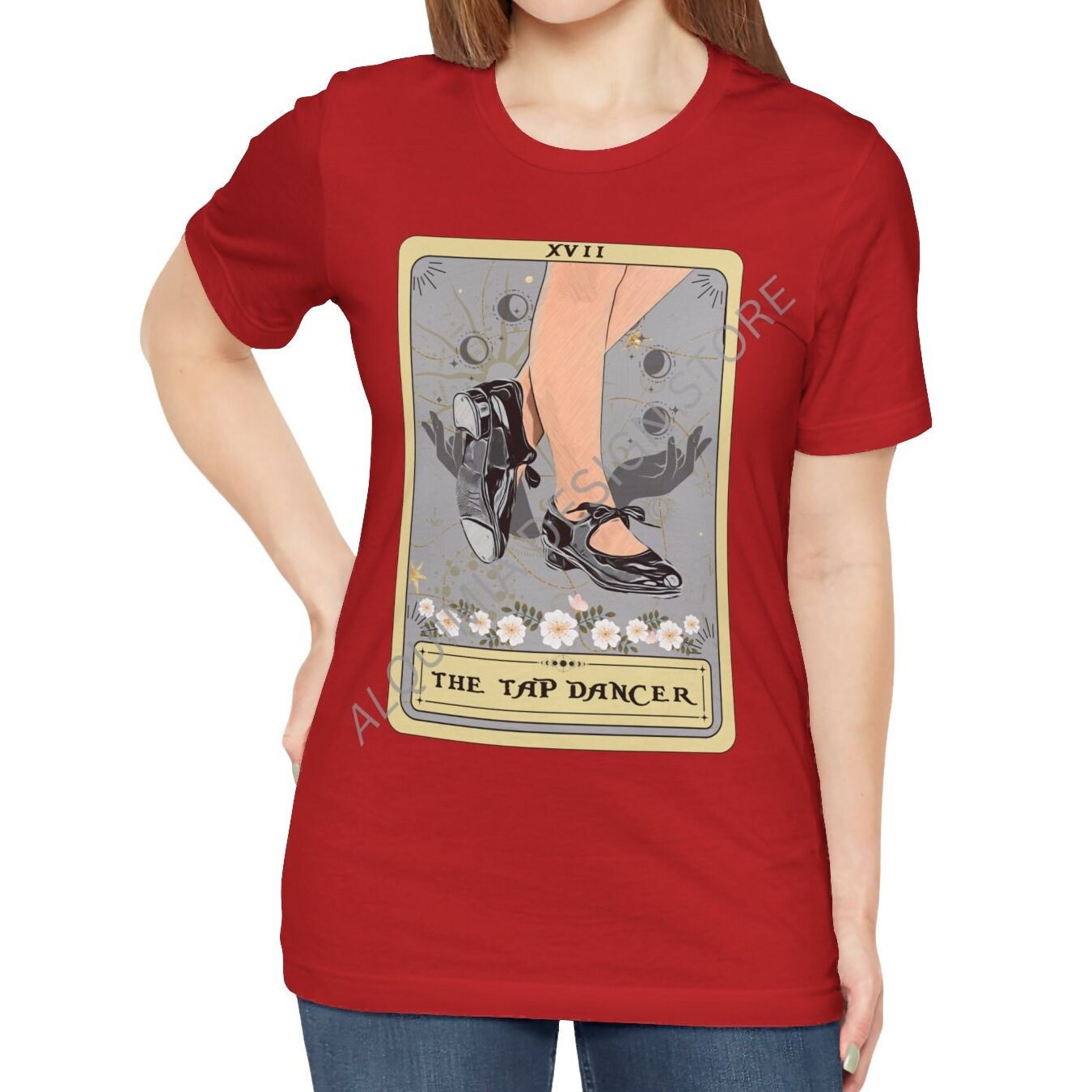 The Tap Dancer Tarot Card Shirt, Tap Dance