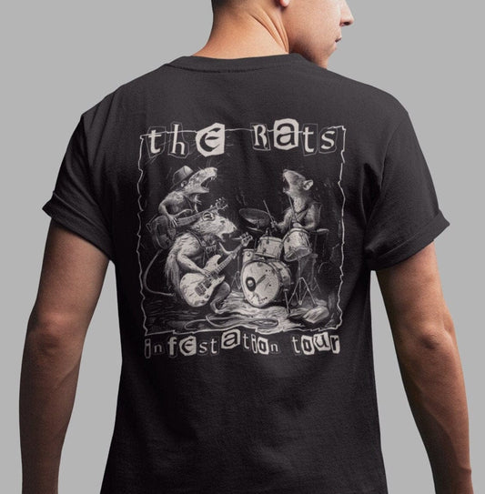 The Rats Infestation Tour Shirt BACK PRINT Rat