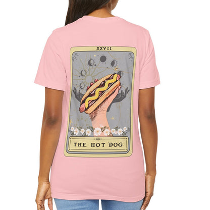 The Hot Dog Tarot Card Shirt BACK PRINT