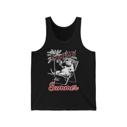 Feral Girl Summer Rat Tank Top