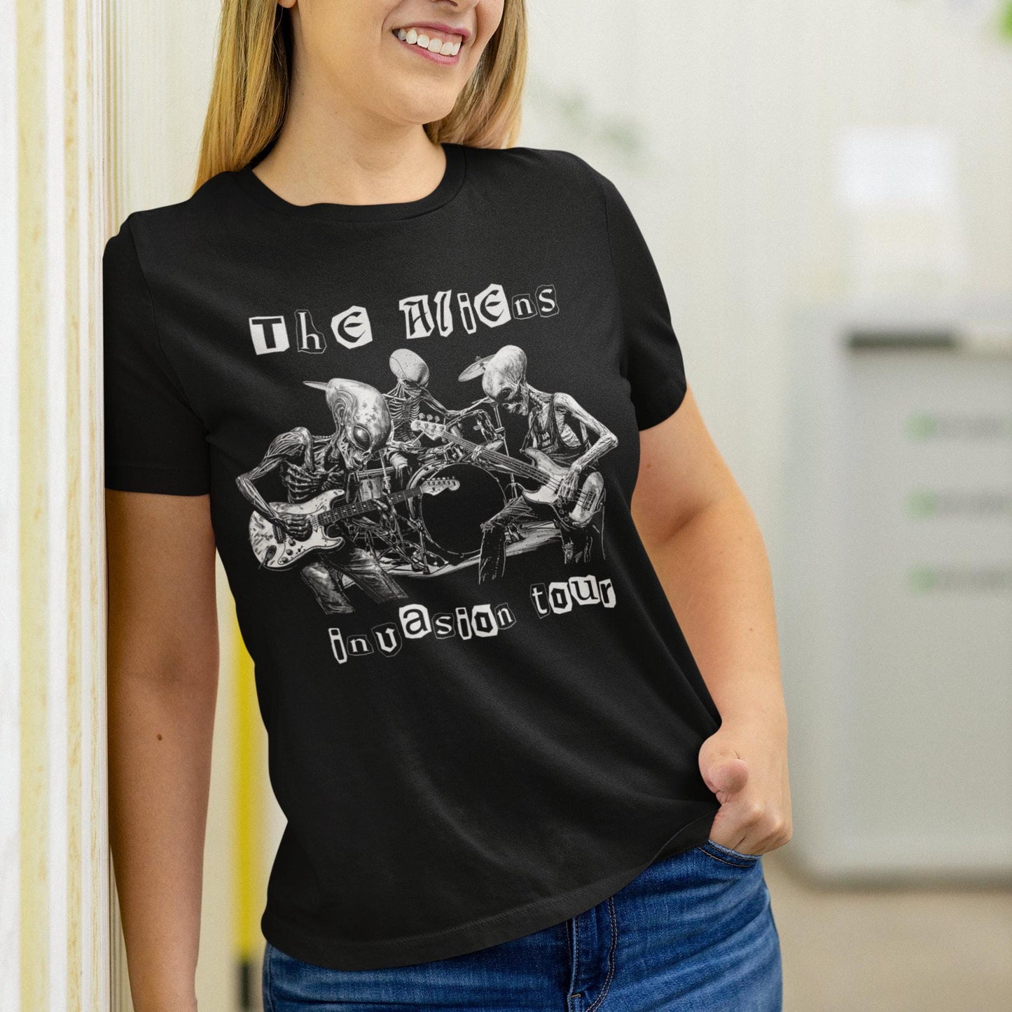 The Aliens Invasion Tour Shirt, UFO