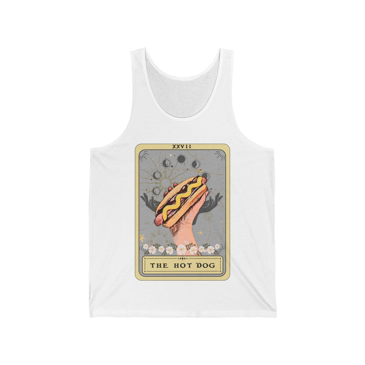 The Hot Dog Tarot Card Tank Top