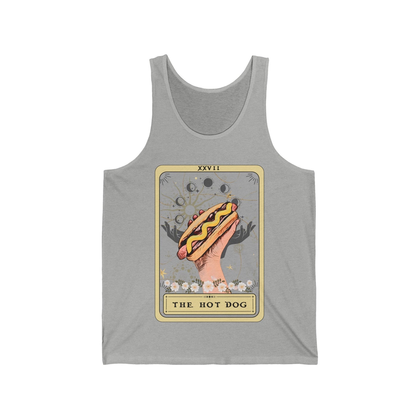 The Hot Dog Tarot Card Tank Top