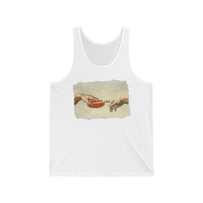 The Creation of Hot Dog Tank Top