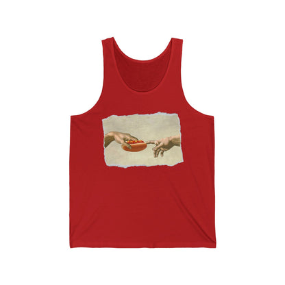 The Creation of Hot Dog Tank Top