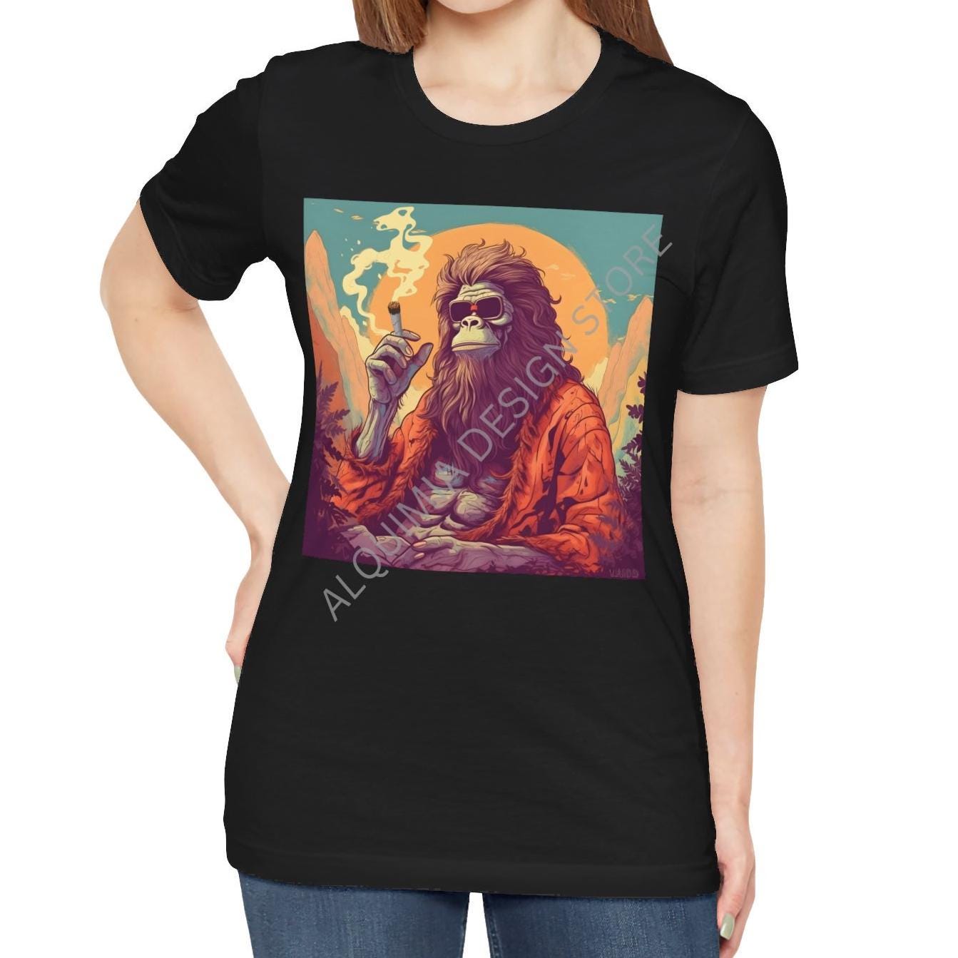 Bigfoot Shirt Stoner Shirt