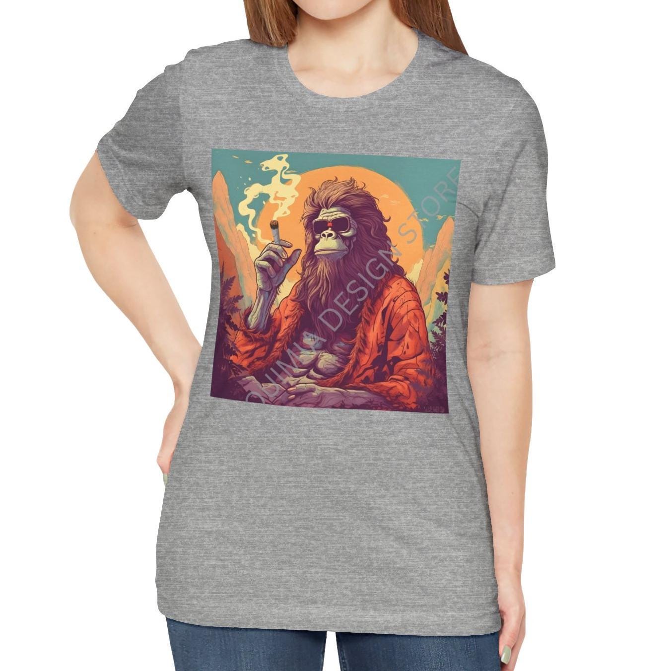 Bigfoot Shirt Stoner Shirt