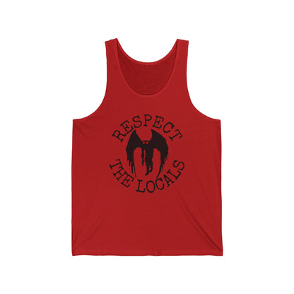 Respect The Locals Mothman Tank Top