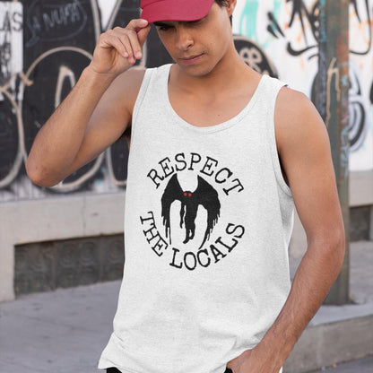 Respect The Locals Mothman Tank Top