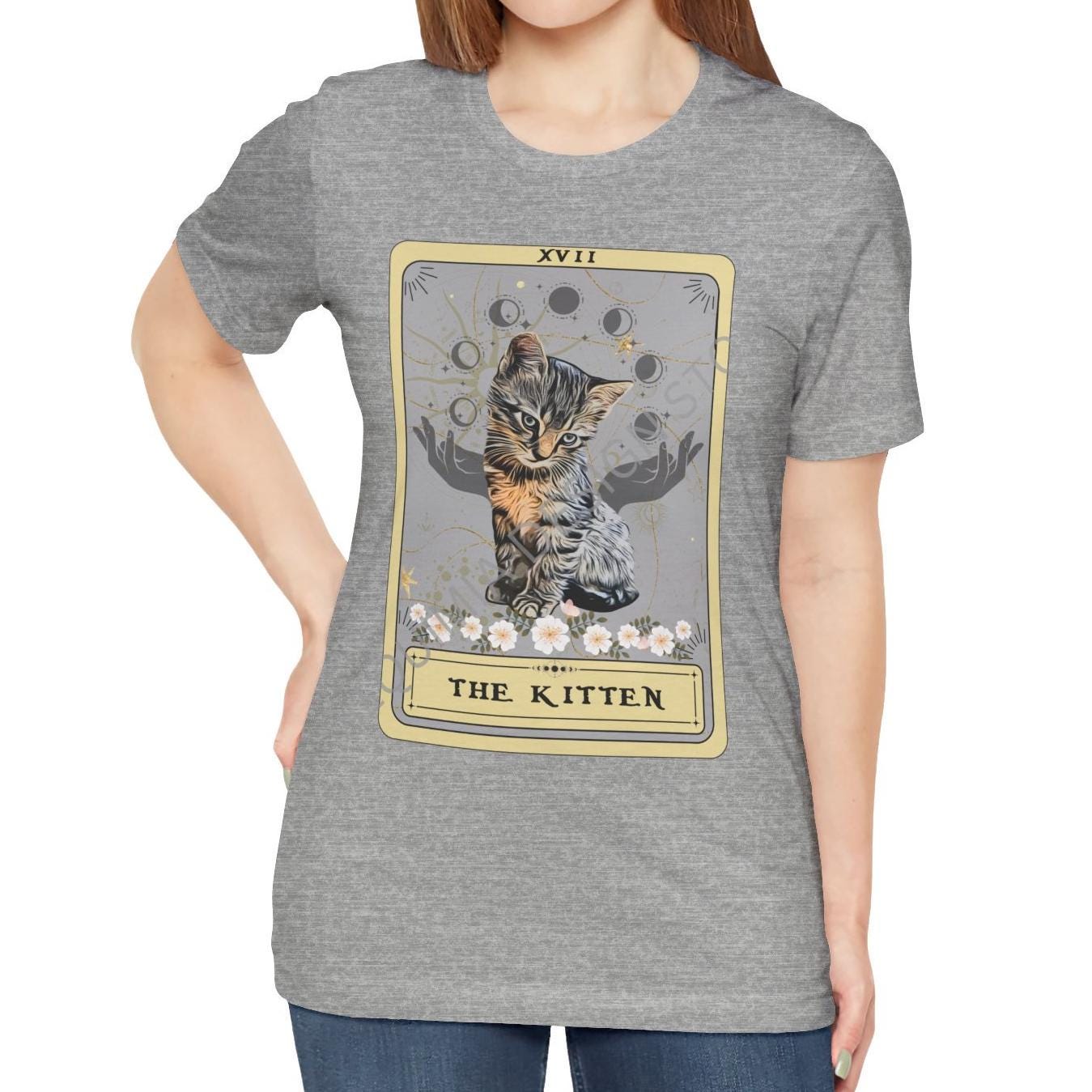 The Kitten Tarot Card Shirt, Cat