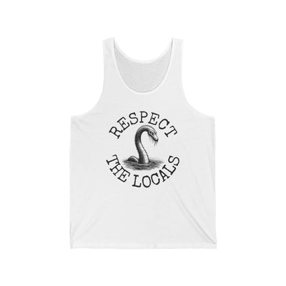 Respect The Locals Loch Ness Nessie Tank Top