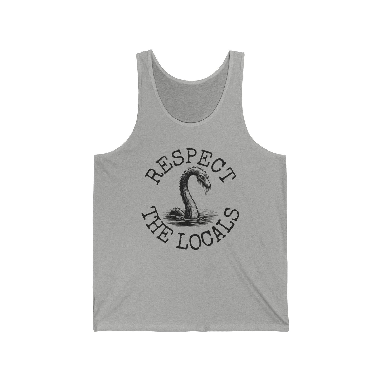 Respect The Locals Loch Ness Nessie Tank Top