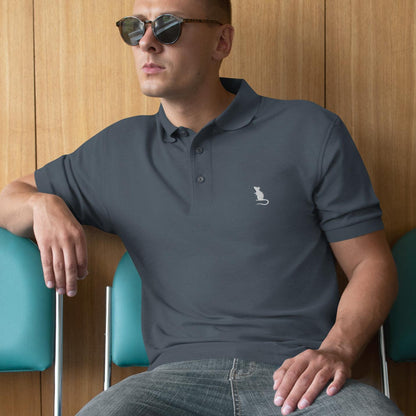 Rat Shirt for Men, Rat Polo Shirt, Rat Golf Shirt Men&#39;s Polo