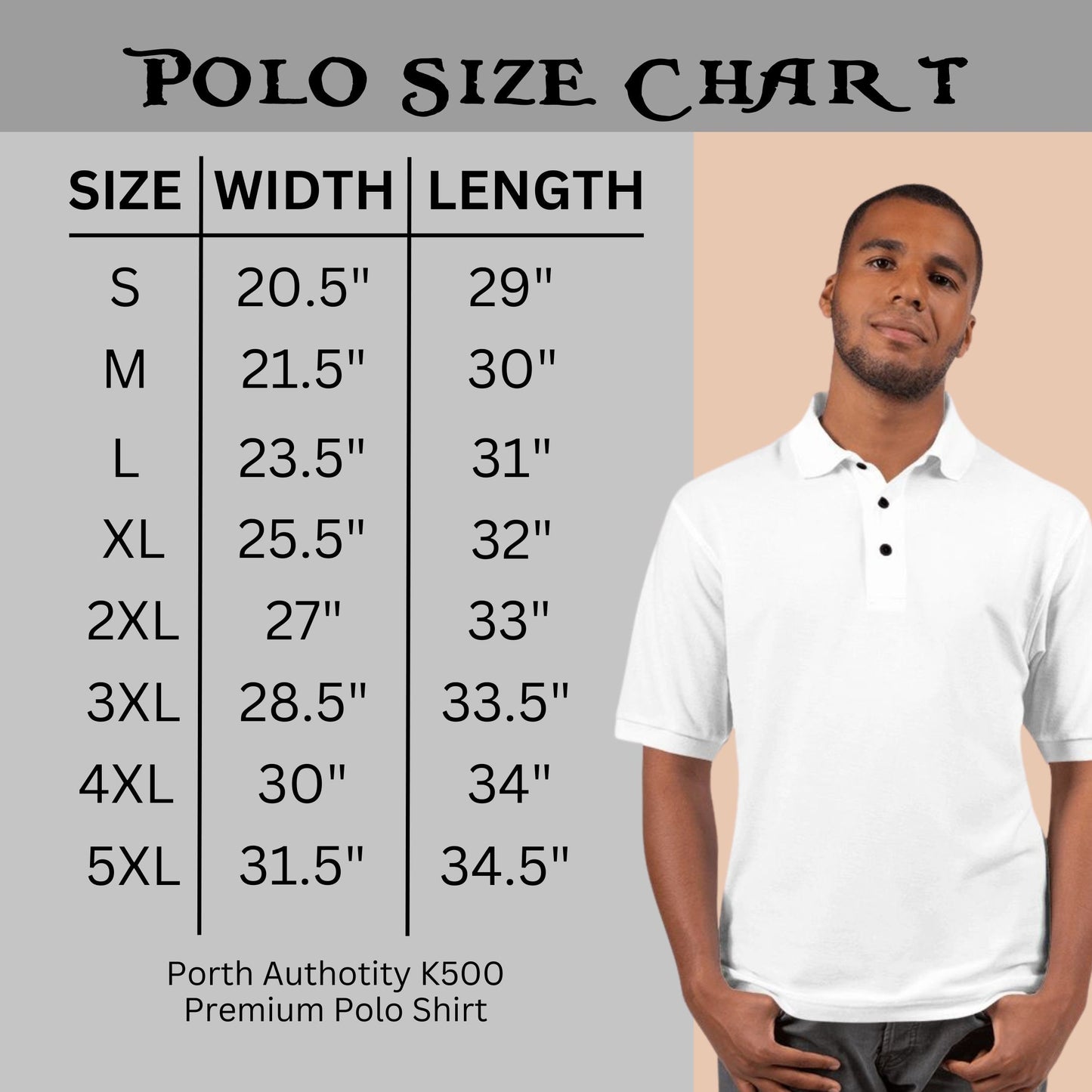 Chihuahua Polo Shirt for Mens