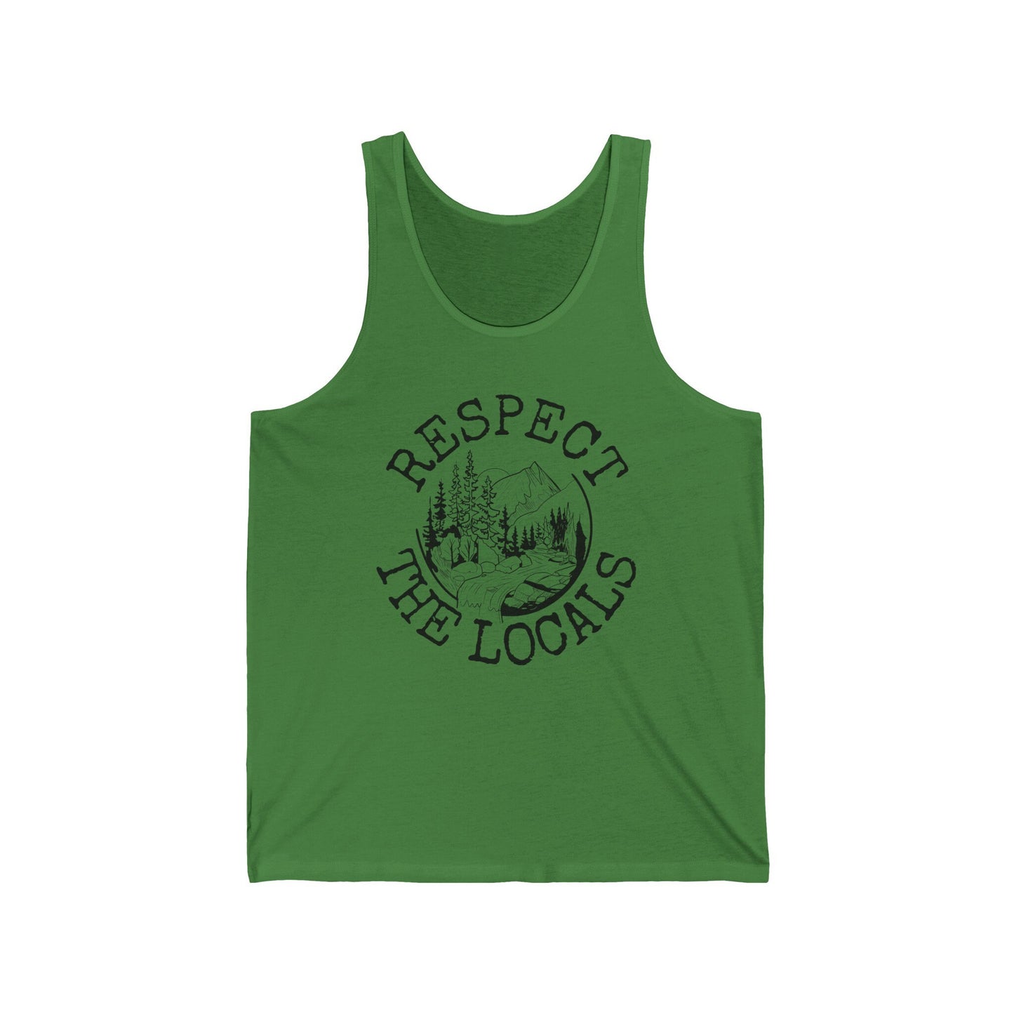 Respect The Locals Nature Tank Top