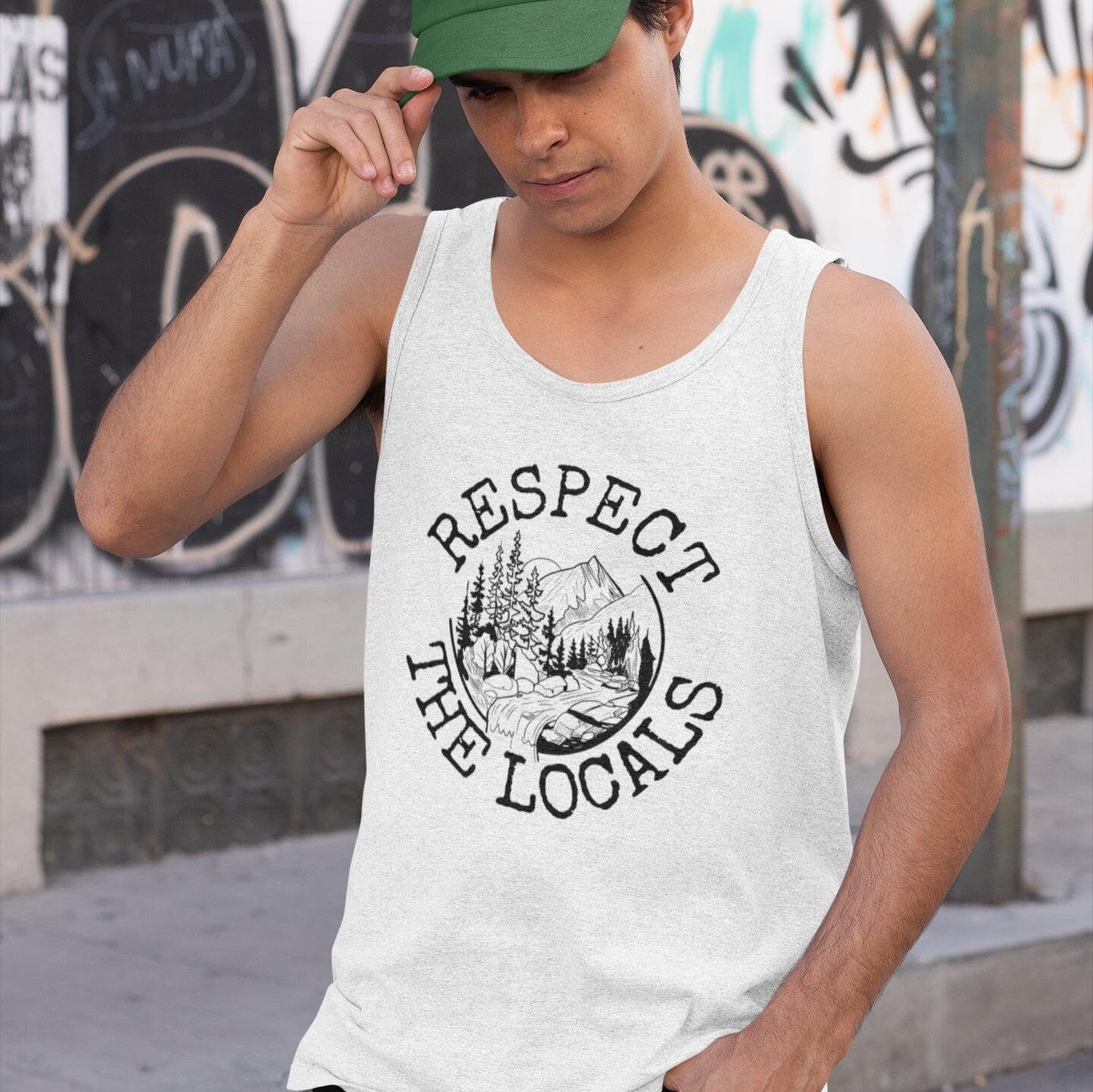 Respect The Locals Nature Tank Top