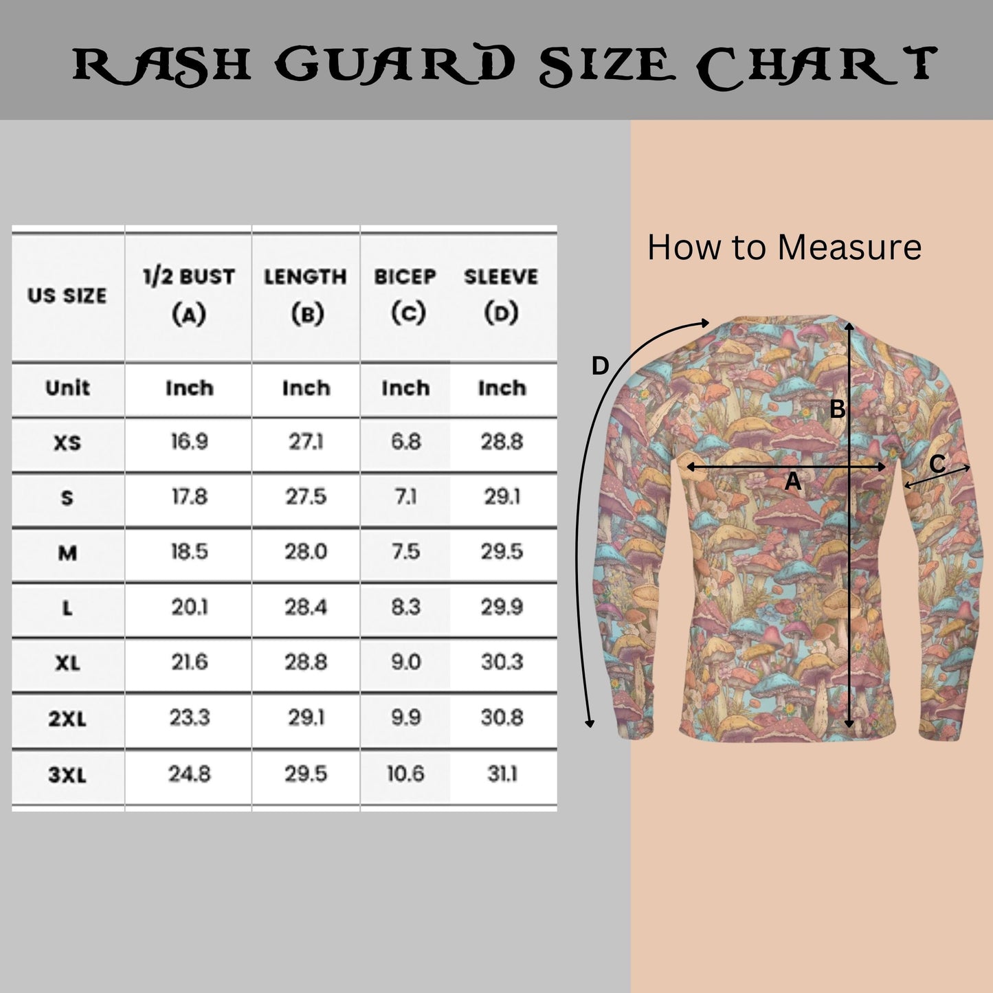 Banana Long Sleeve Rash Guard