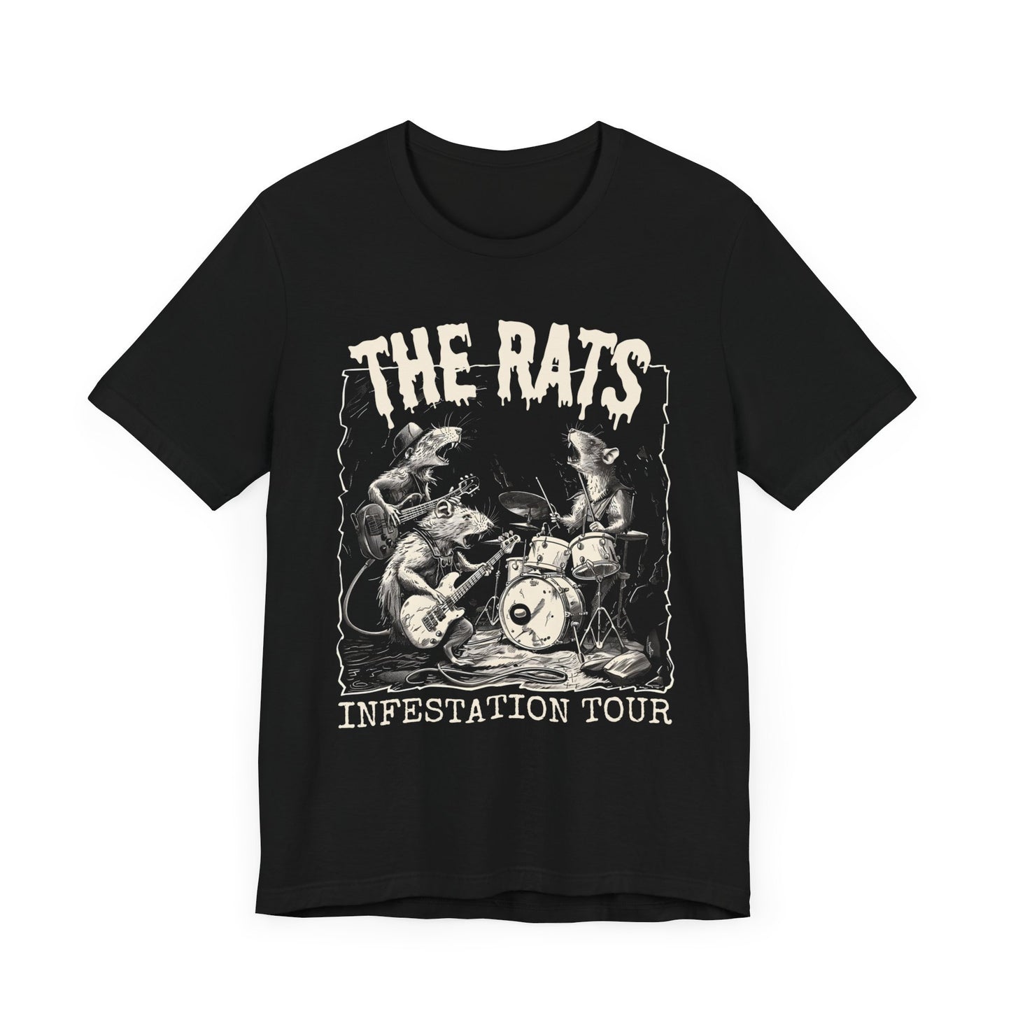 The Rats Infestation Tour Shirt, Rat Shirt