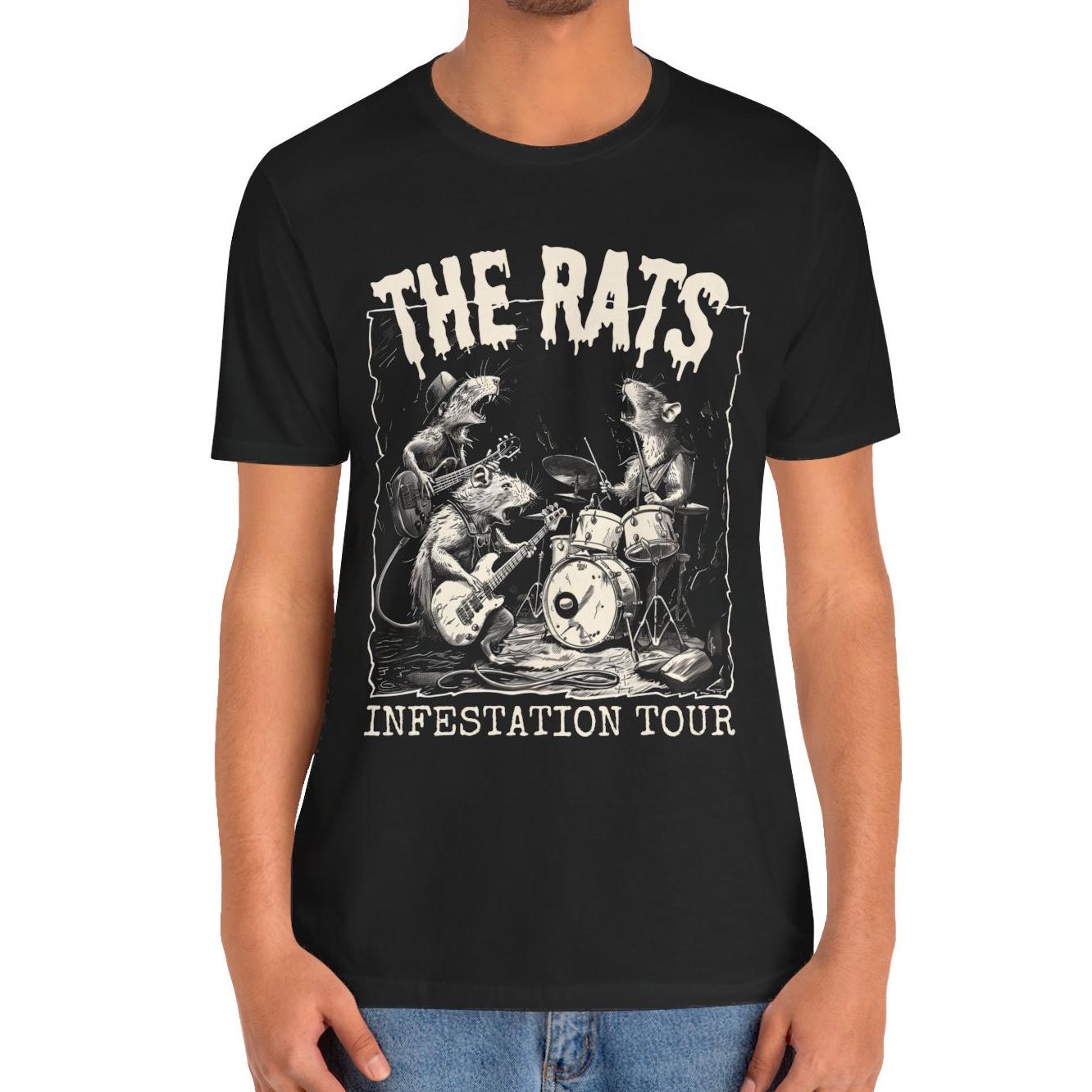 The Rats Infestation Tour Shirt, Rat Shirt
