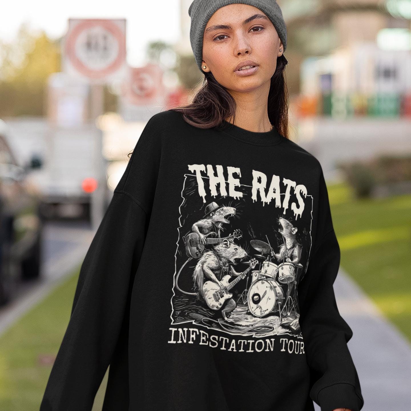 The Rats Infestation Tour Sweatshirt, Rat Lover