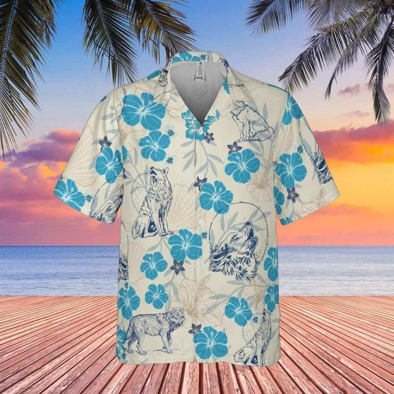 Wolf Hawaiian Shirt