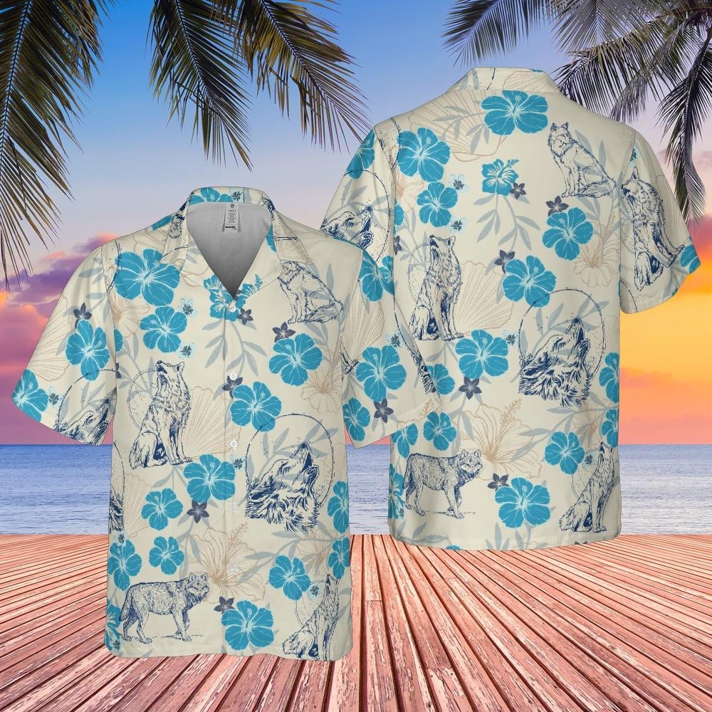 Wolf Hawaiian Shirt