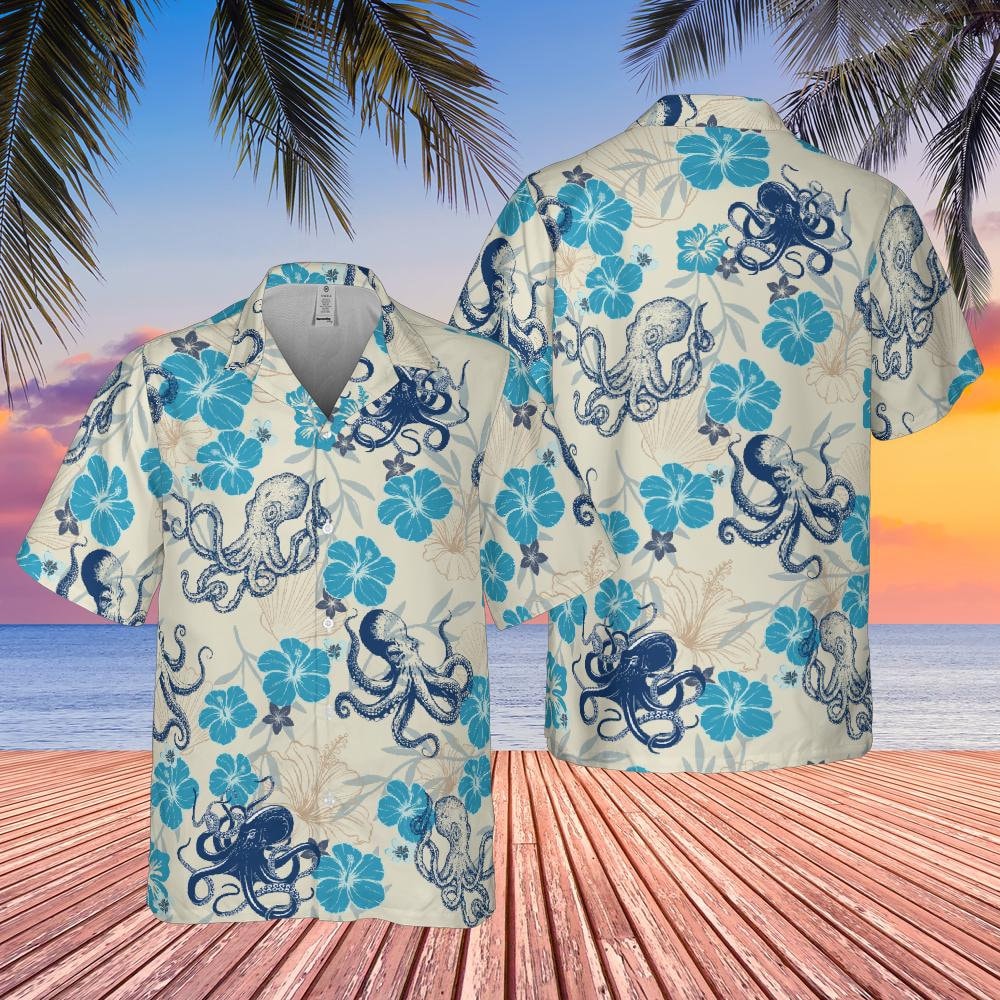 Octopus Hawaiian Shirt