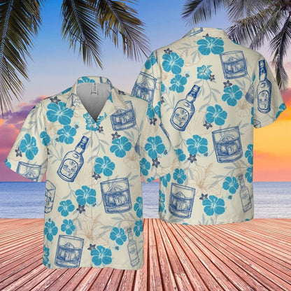 Whiskey Hawaiian Shirt