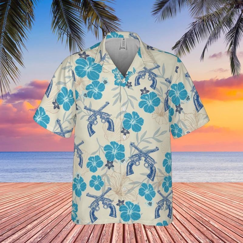 Gun Hawaiian Shirt