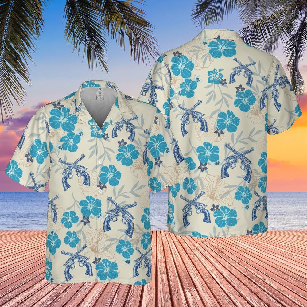 Gun Hawaiian Shirt