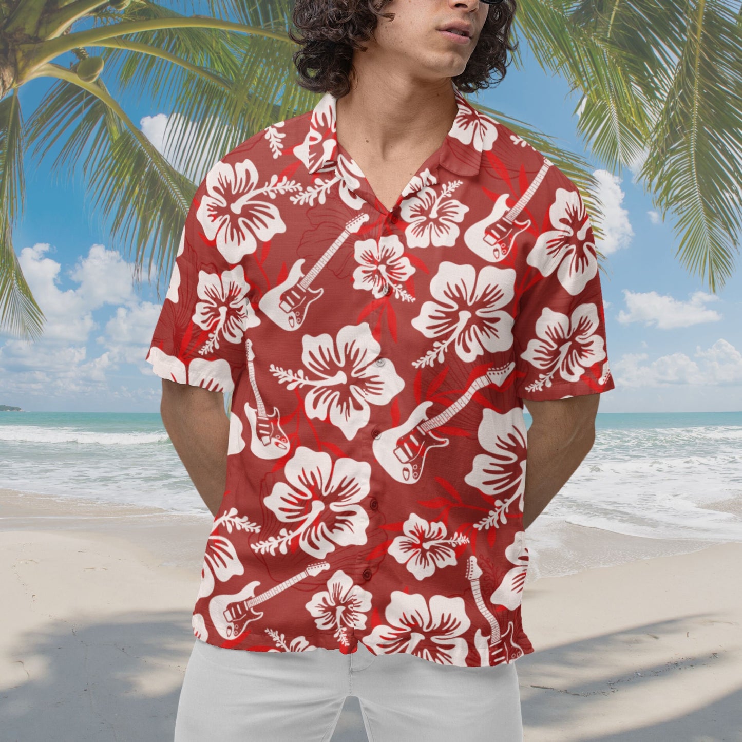 Guitar Hawaiian Shirt