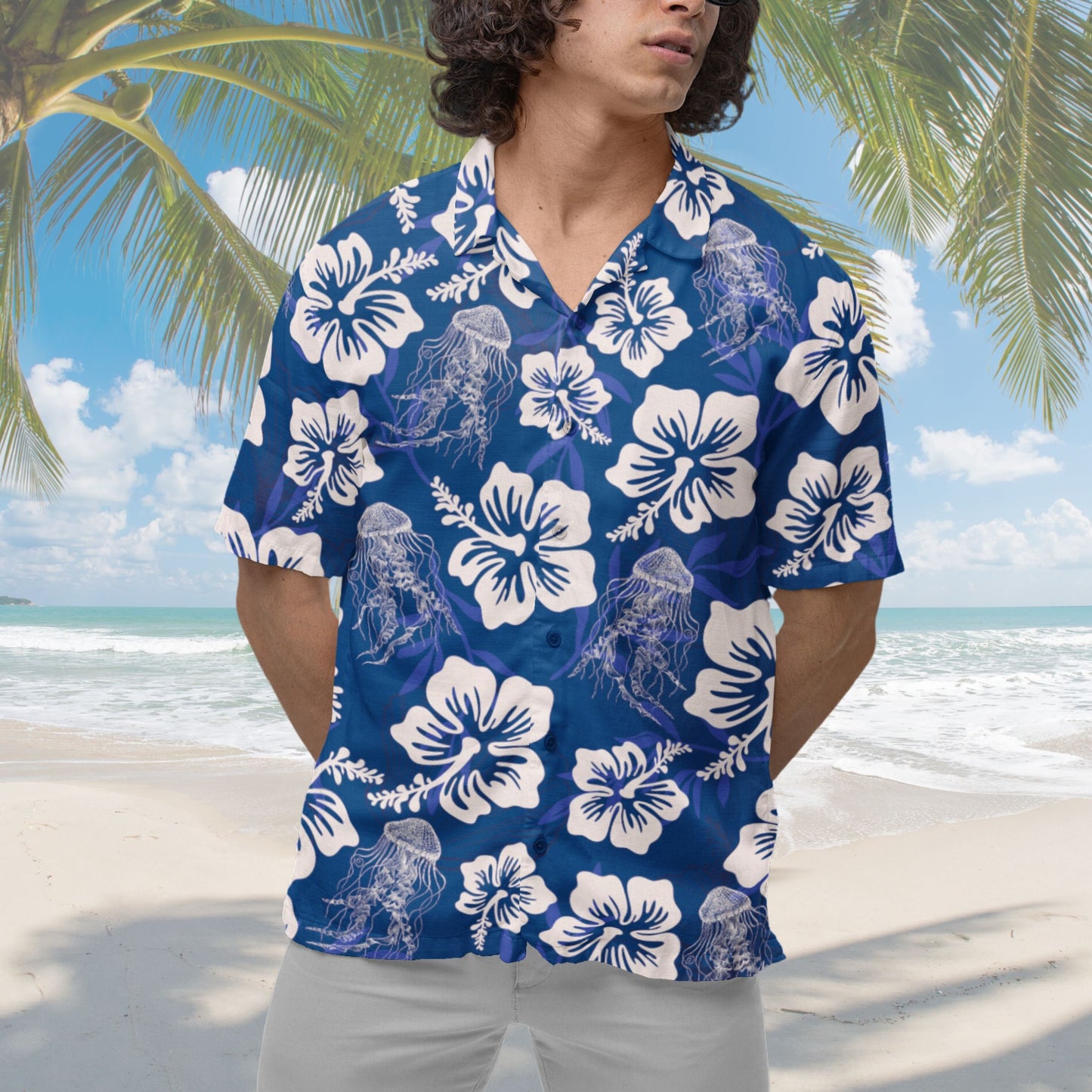 Jellyfish Hawaiian Shirt