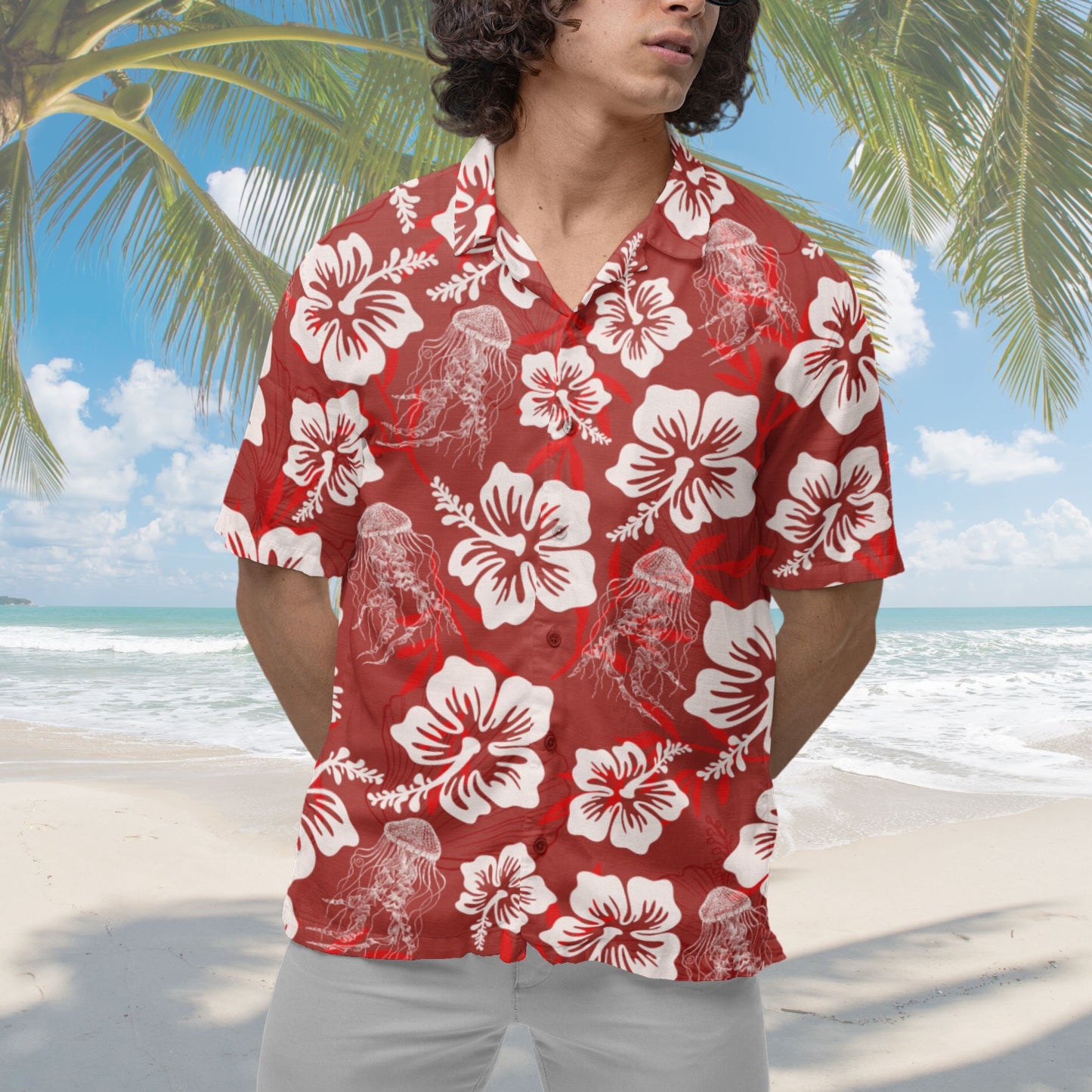 Jellyfish Hawaiian Shirt